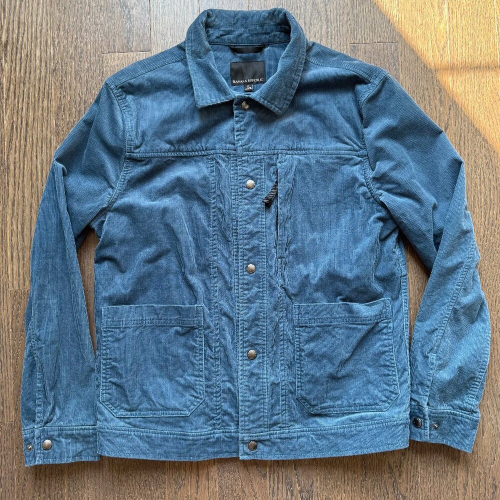 Banana Republic Blue Lightweight Jacket